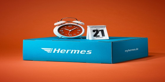 Hermes Paketankündigung